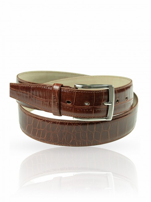 Ремень Унисекс 3007/40/Croco.Maron